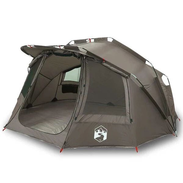 5 Personen Angelzelt Outdoor Zelt Camping Grau