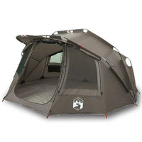 5 Personen Angelzelt Outdoor Zelt Camping Grau
