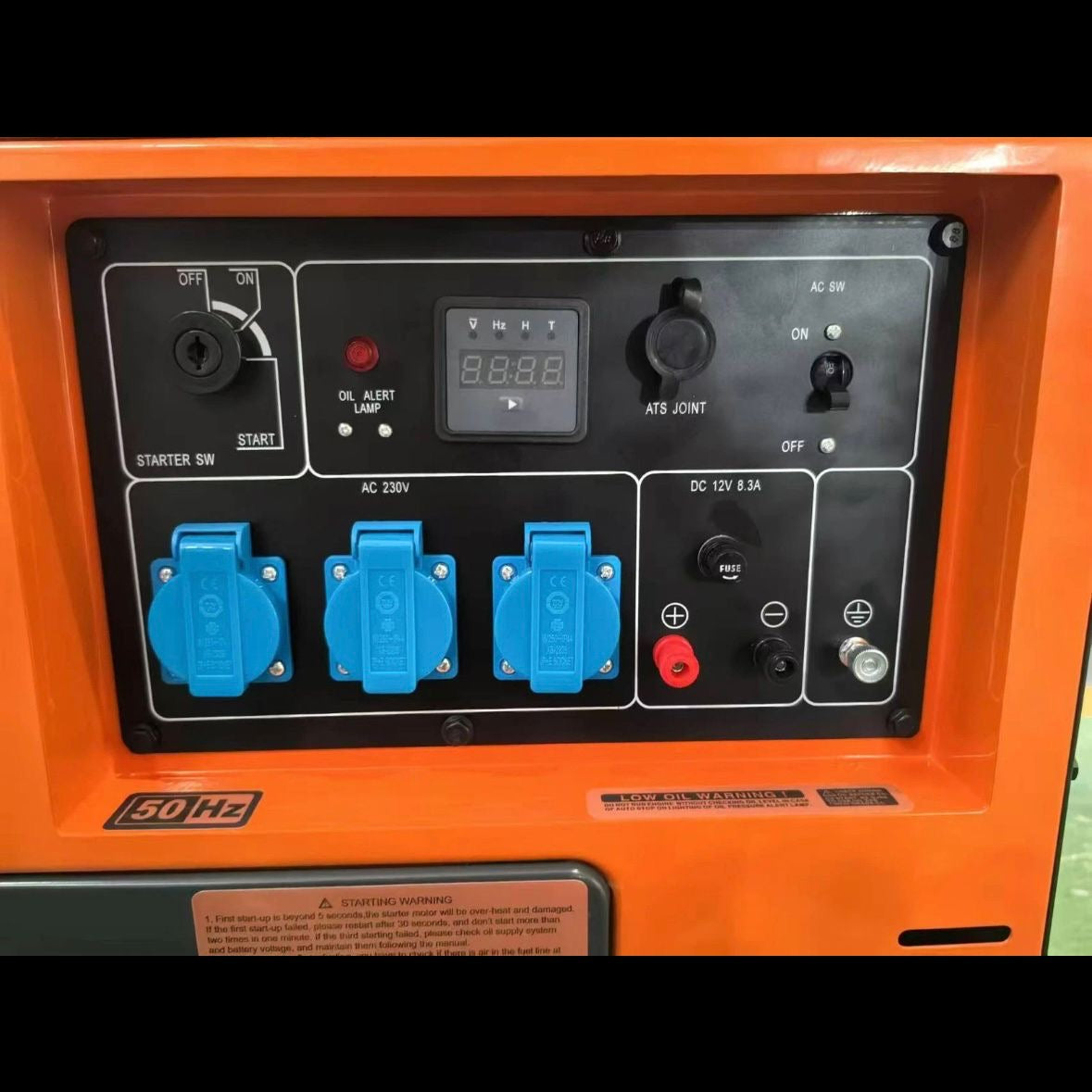 Diesel Generator 7000W Stromaggregat Inverter ATS Notstromaggregat 230V