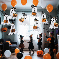 12x Halloween Deko Geister Aufblasbar  Dekoration Partydeko