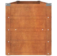 Hochbeet Cortenstahl Pflanzbeet Pflanzkasten 160x40x45cm