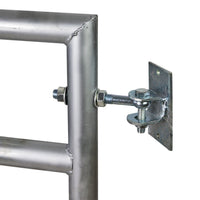 Weidetor verstellbar 170x90cm Zauntor Panel Paddock Stall