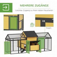 Hühnerstall Holz Hühnerhaus Nistkasten Geflügelstall Stall