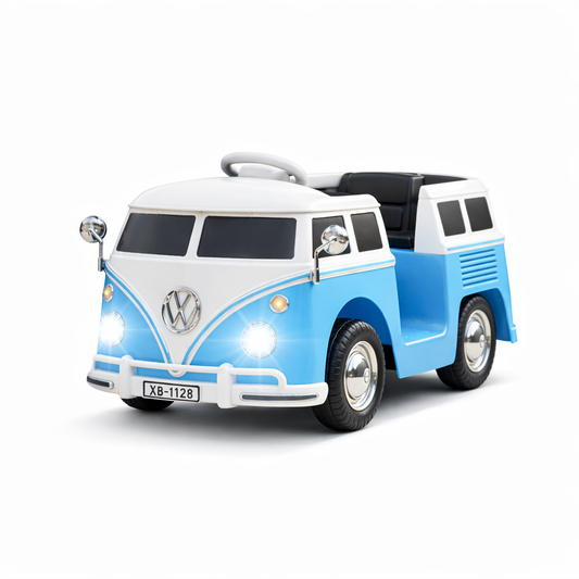 Volkswagen T1 Camper Kinder Elektroauto 12V mit MP3 & Licht