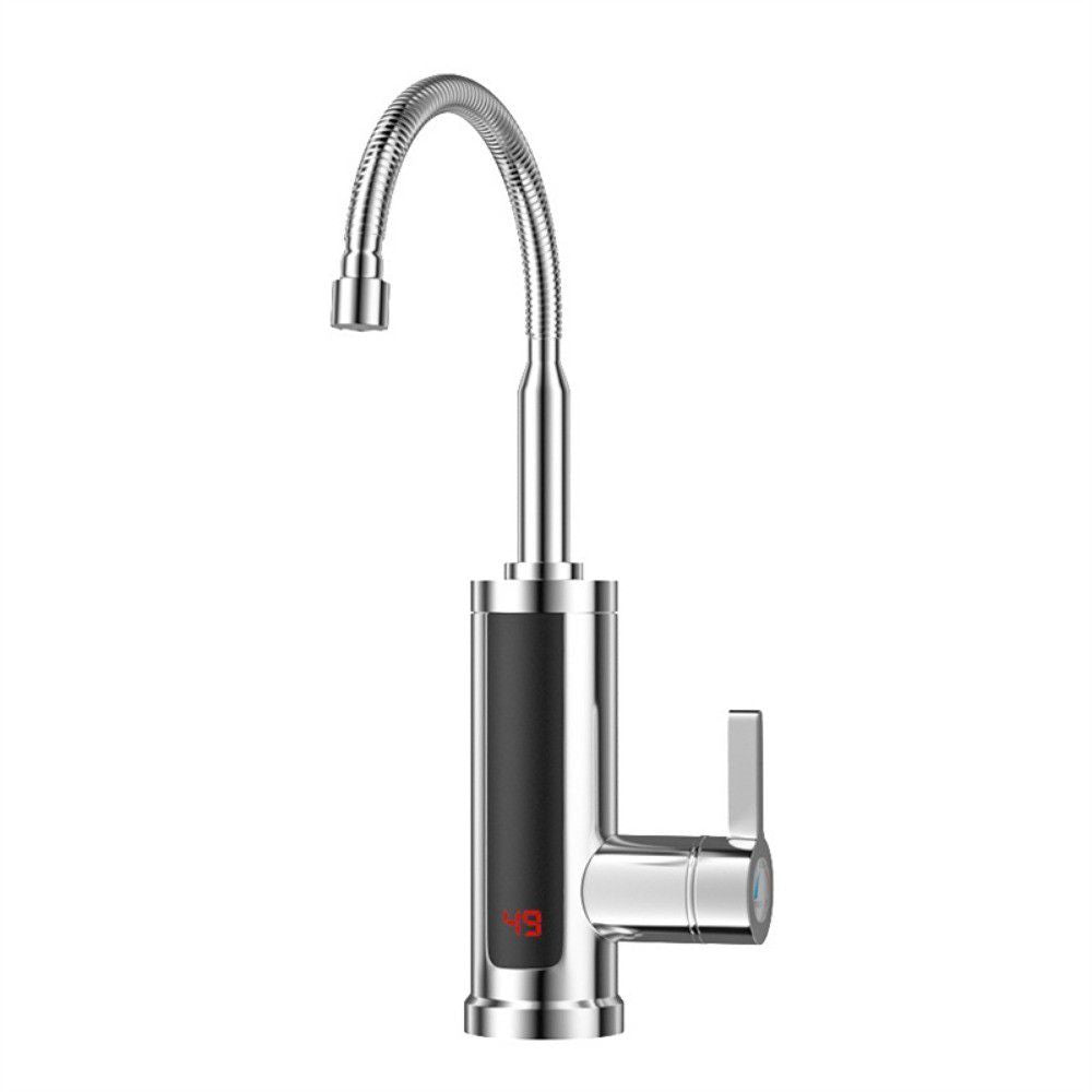 Elektrischer Wasserhahn 3000W Durchlauferhitzer 360° LED Küchengeräte Küche