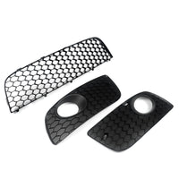 Vorne Zentral Kühlergrill Gitter Für VW GOLF Mk5 ESTATE GTI Jetta 06-09 Schwarz