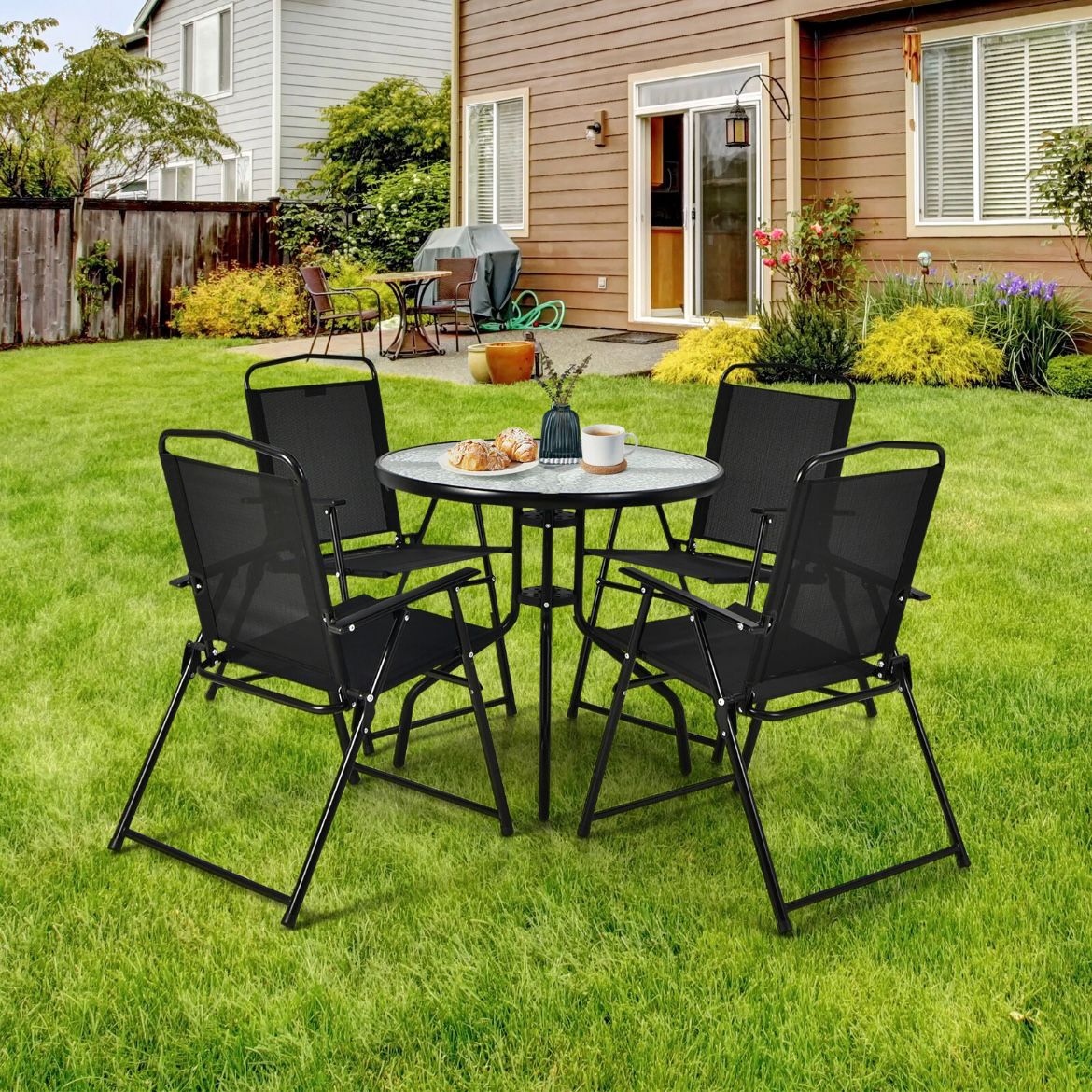 Gartenmöbelset Balkonmöbel Bistroset Schirm Gartentisch Gartenstühle