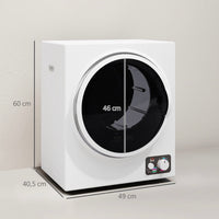 Mini Wäschetrockner 4kg 4 Programme 65°C 850W Wäsche Waschen