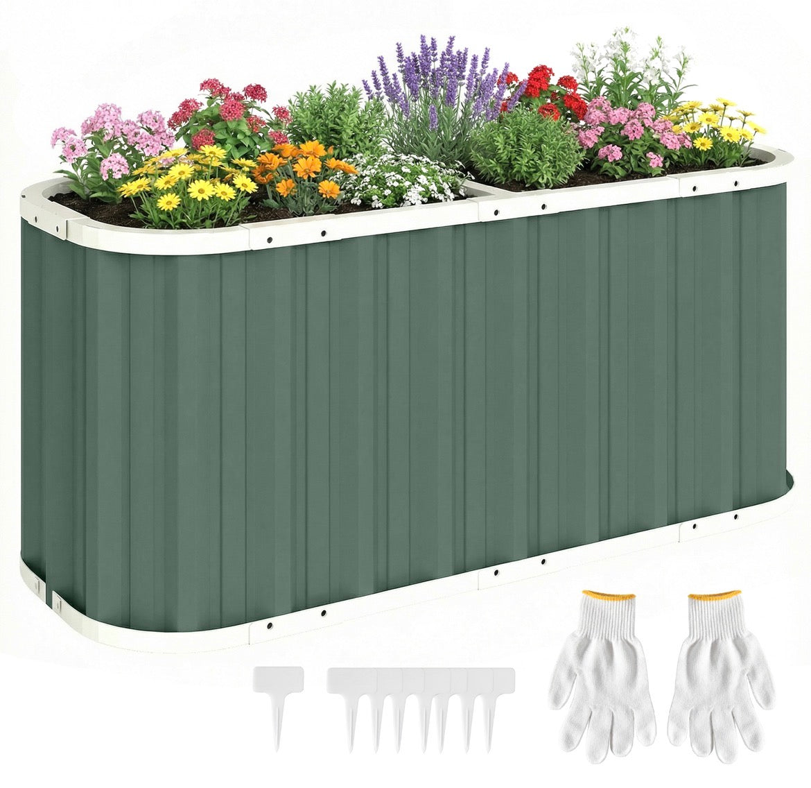 Hochbeet Gartenbeet Pflanzenetiketten Frühbeet