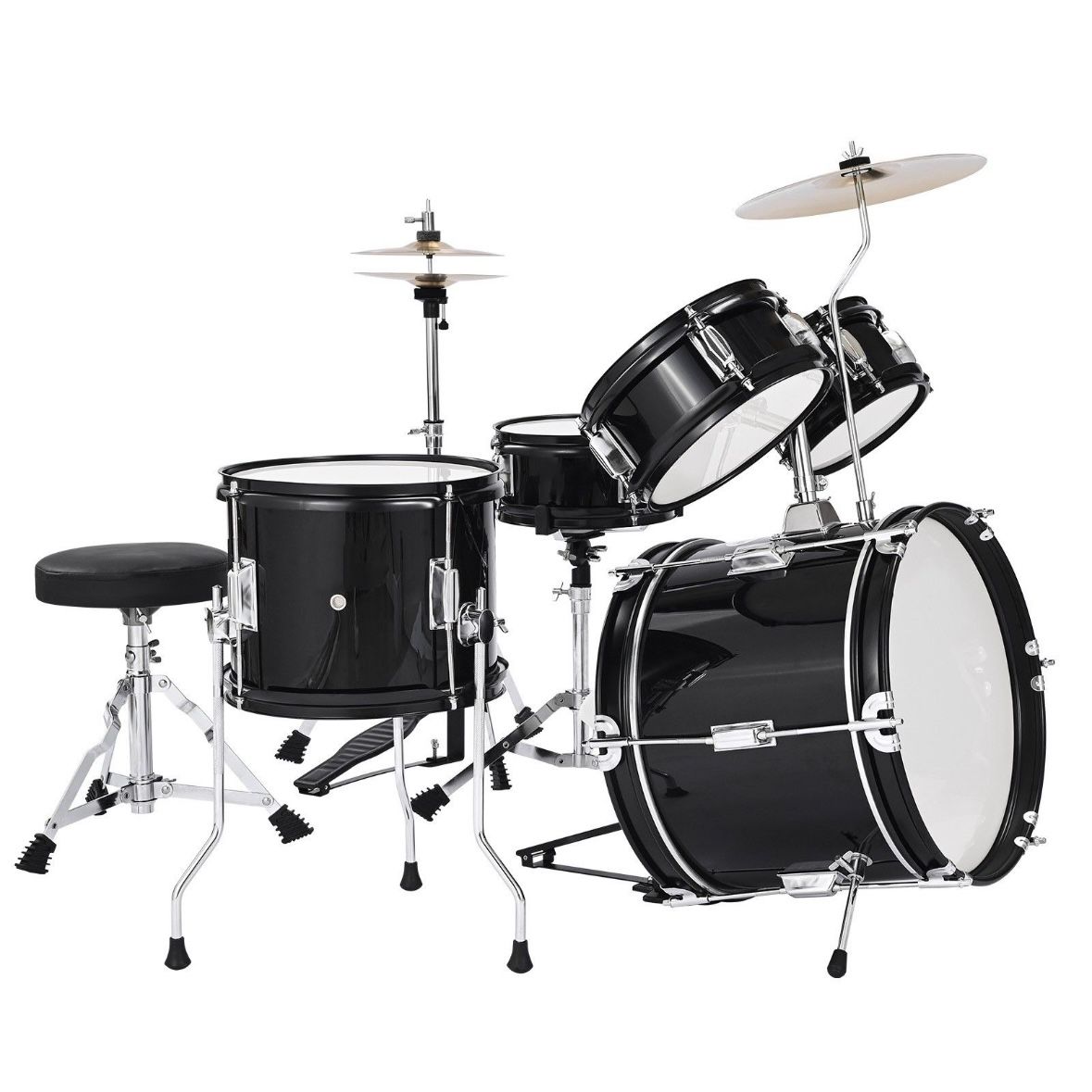 5tlg Schlagzeug Set Drum Kit Kinder
Bassdrum