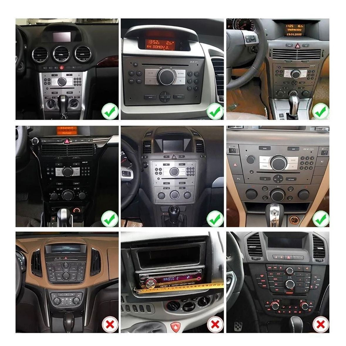 Android Autoradio Für Opel Meriva A Astra H Corsa CarPlay GPS RDS 32G
