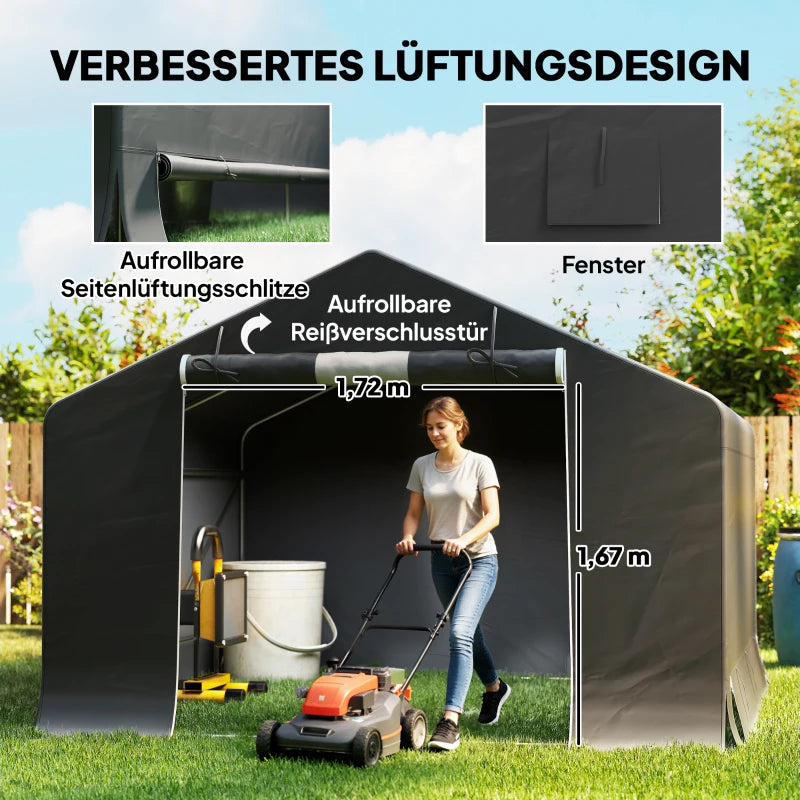 Gartenschuppen Fahrradschuppen
Schuppen Garagenzelt Zelt