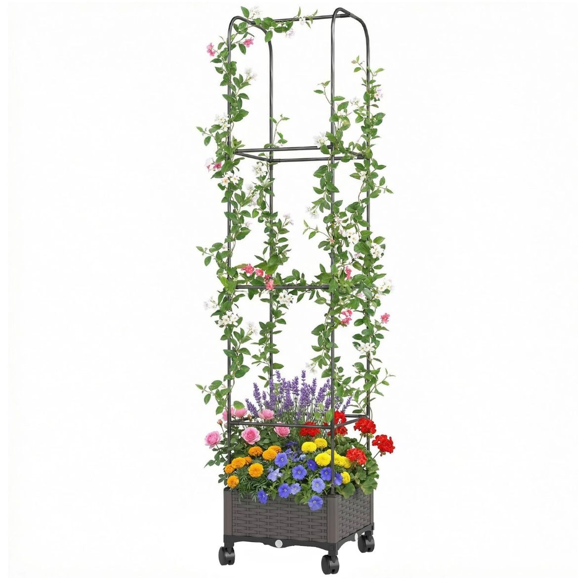Hochbeet Blumenkasten Gartenbeet Pflanzenbeet Gartenpflege