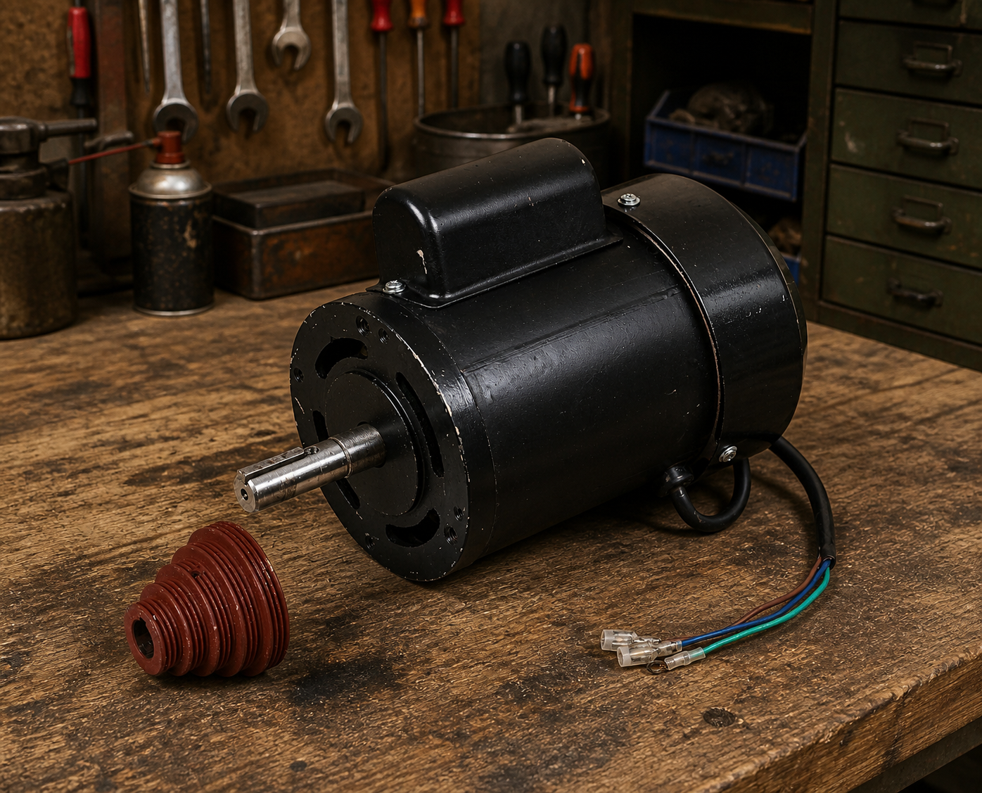 Wechselmaschine Ersatzmotor
Antrieb Triebwerk