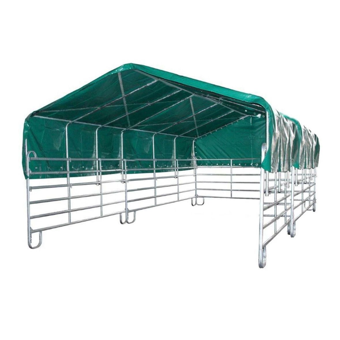 Panelzelt Weidezelt 7,20x4,00m Unterstand Zelt Lagerzelt