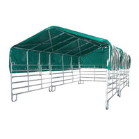 Panelzelt Weidezelt 7,20x4,00m Unterstand Zelt Lagerzelt