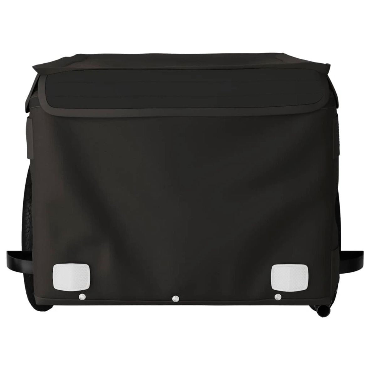 Fahrrad Transportanhänger Schwarz Anhänger Lastenanhänger Cargo Bike