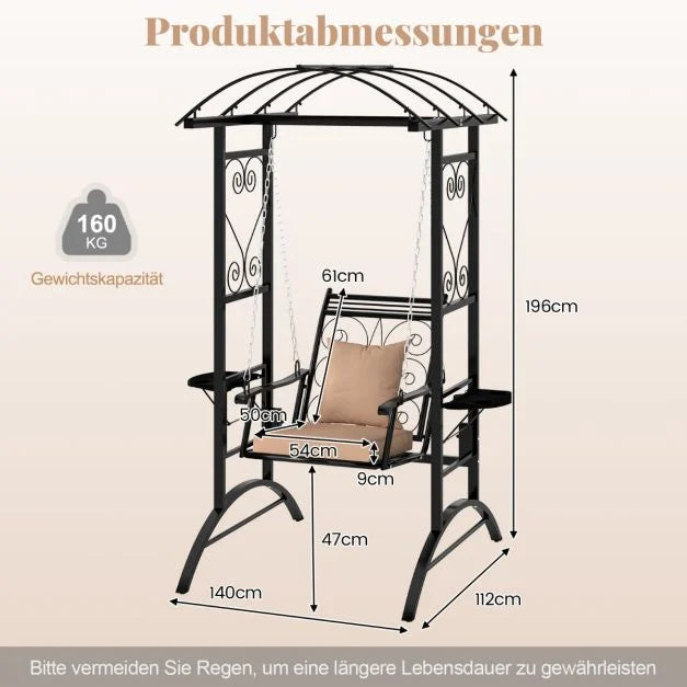 Outdoor Schaukel Terrassenschaukel Gartenschaukel