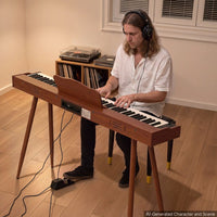 Digitalpiano 88 Tasten Piano Digital Instrument Elektrisch USB MIDI