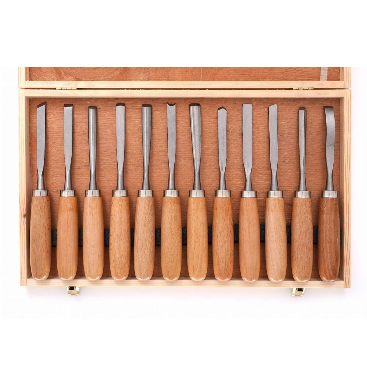 12tlg Schnitzbeitel Set Schnitzen Werksttt Holzarbeiten Holz