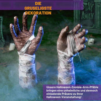 Halloween Zombie-Arme Dekoration 
Gartendeko Deko