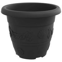 6x Pflanztopf Set Kunststoff Blumentopf Balkon Gartentopf Garten Topf