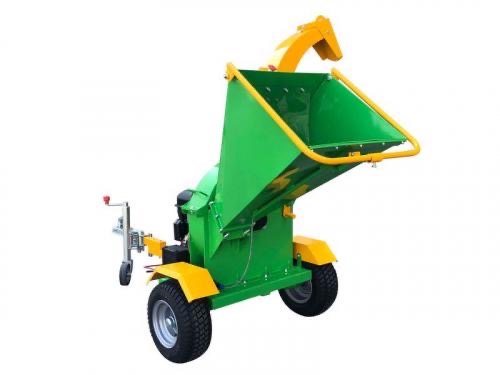 Holzschredder E-Start Schredder Holzhäcksler Häcksler 420ccm