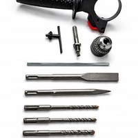 Schlagbohrhammer Bohrhammer Schnellspannfutter 3150W Set Koffer