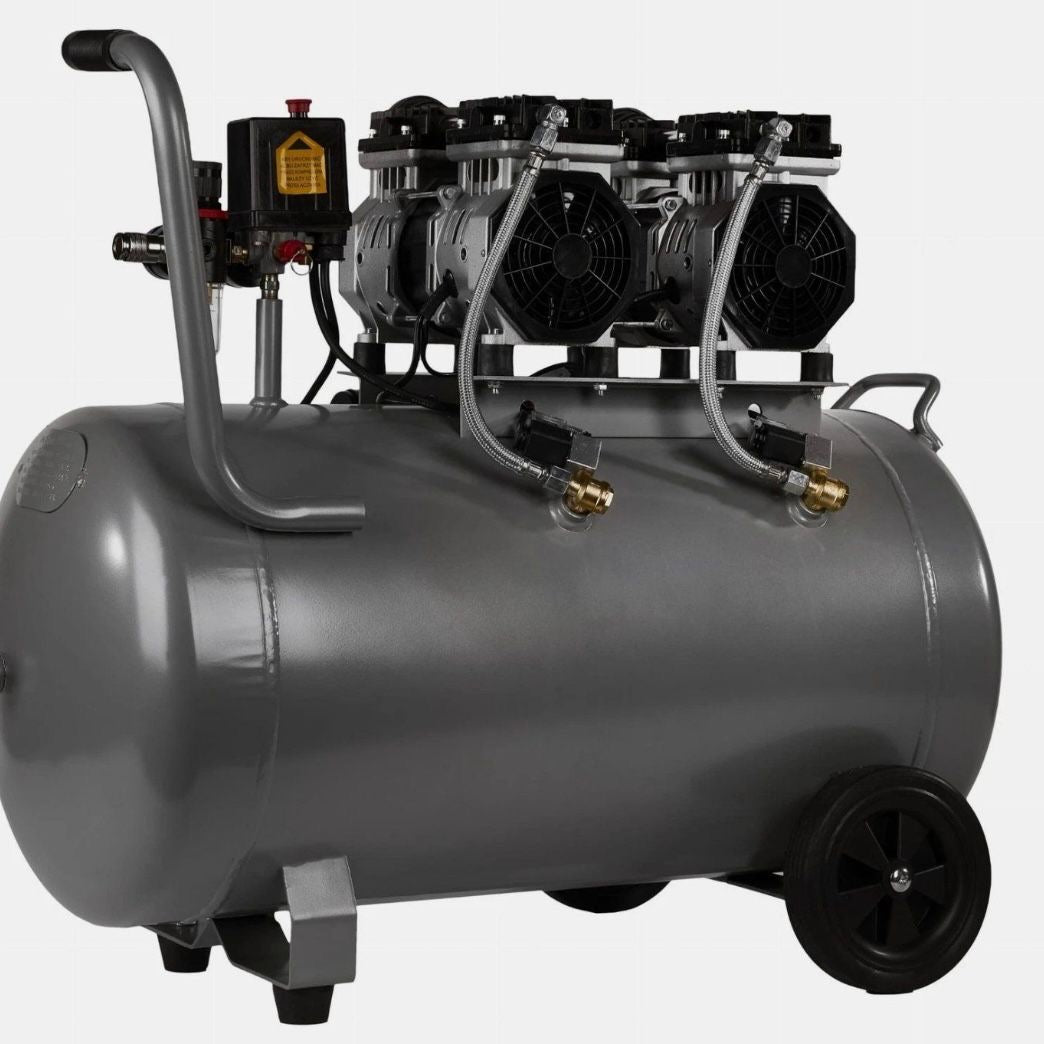 Kompresor 100L 2x1500W Ölfrei Silent
Druckluft