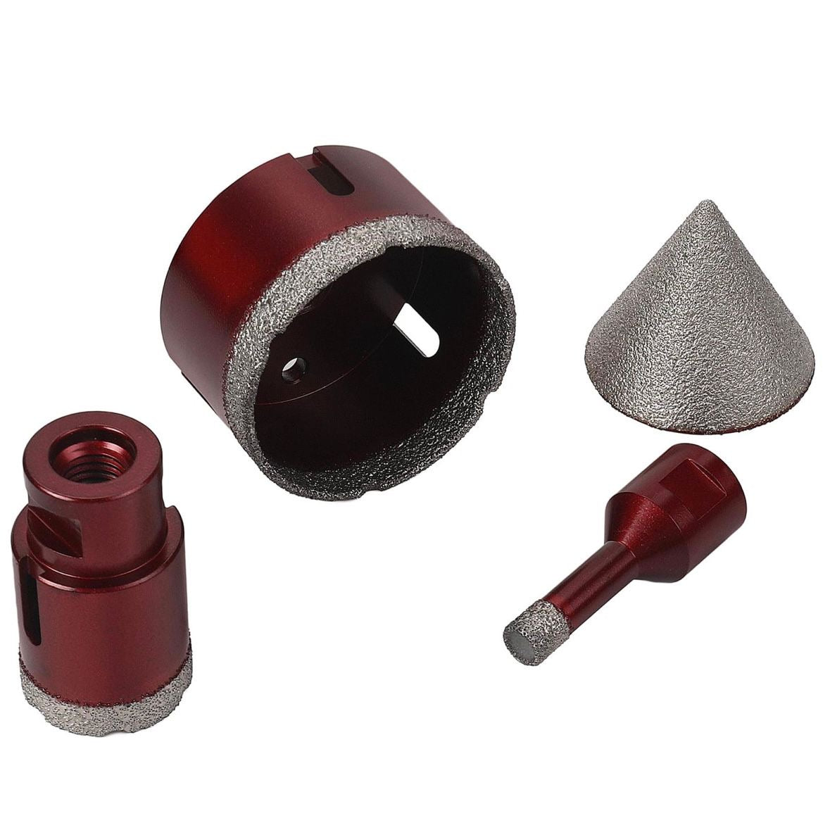 10tlg Diamant Lochsägen Set Sägen Bohrer Bohrmaschine