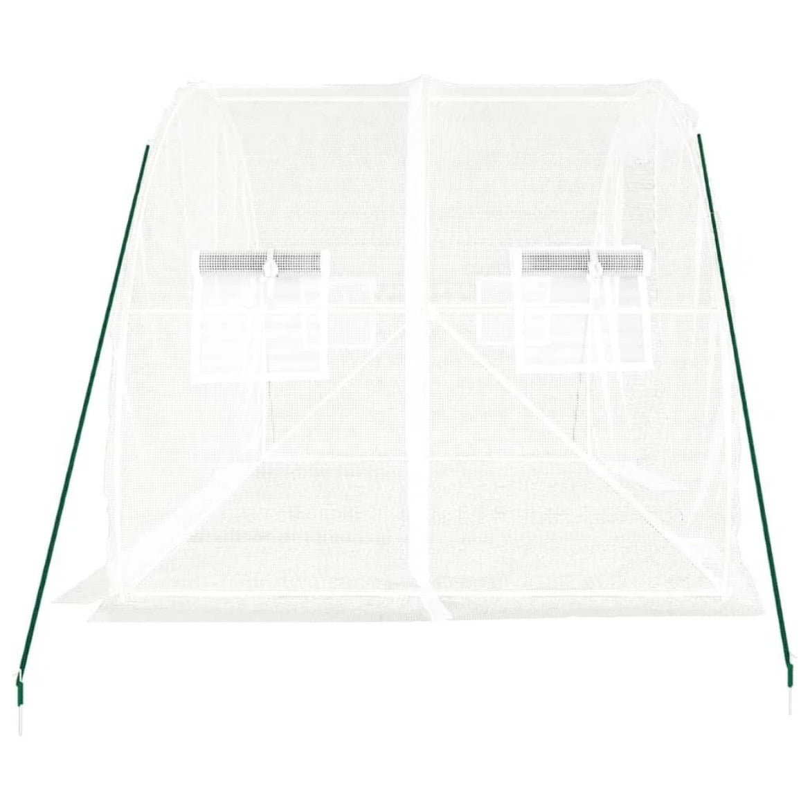 Gewächshaus Foliengewächshaus Treibhaus Stahlrahmen 3x2x2m