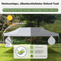3х6m Faltpavillon Wasserdicht Outdoor Pavillon Garten