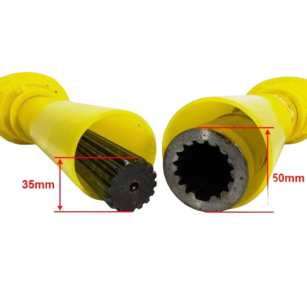 Gelenkwelle 75cm 1 3/8" Freischaft Traktor C-330 C-360 T-25 Zapfwelle PTO