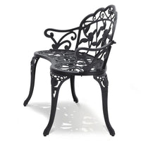 Gartenbank Parkbank Bank Terrasse Sitzbank 3 Sitzer