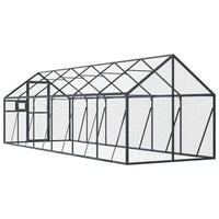 Voliere 6x1,79m Vogelhaus zu Vogelvoliere Gehege Stall Garten