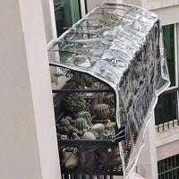 Wasserdicht Transparent Plane Schutzplane 2x5m Folie