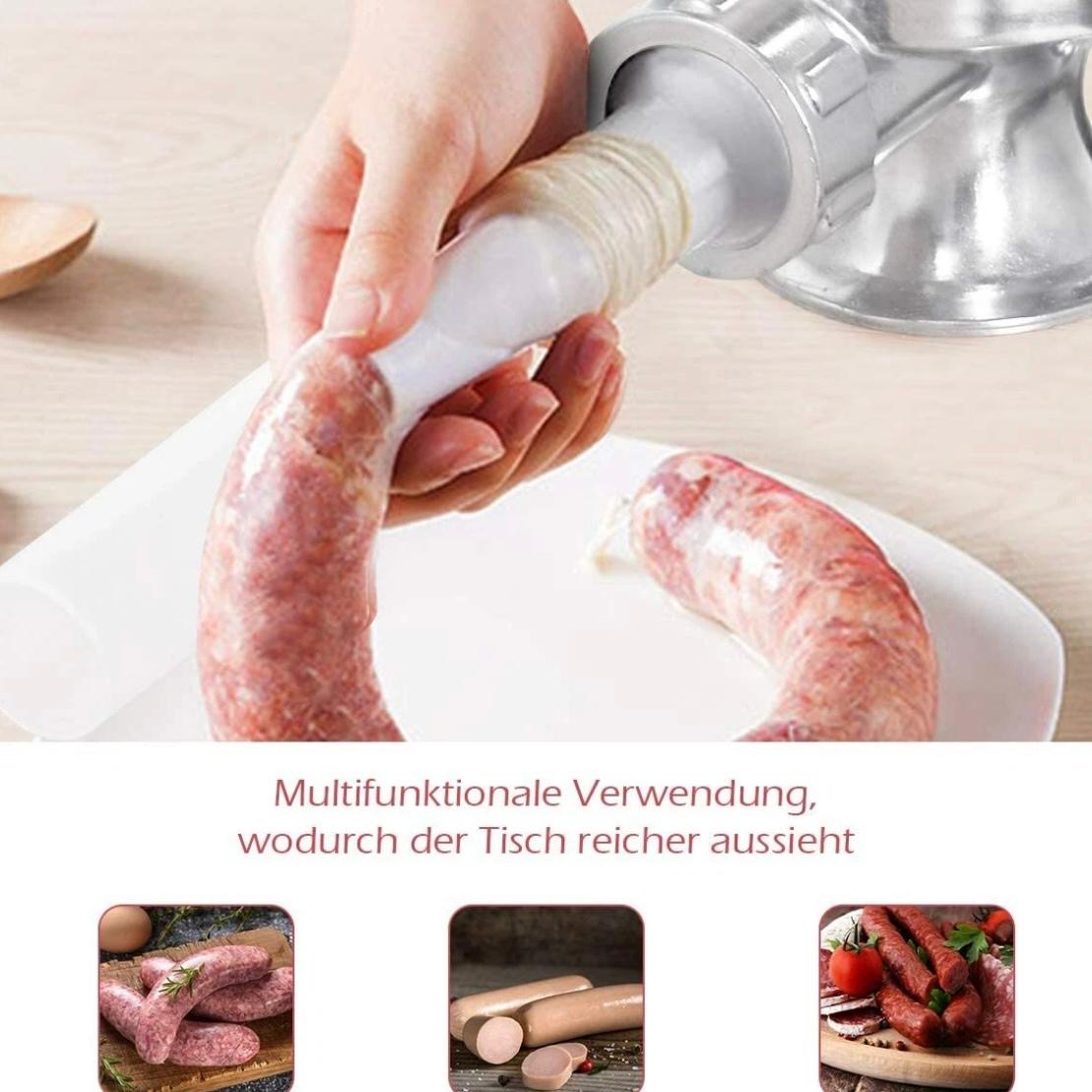 Wurstfüller Manuell Wurstfüllmaschine Wurstpresse Edelstahl Wurstspritze
