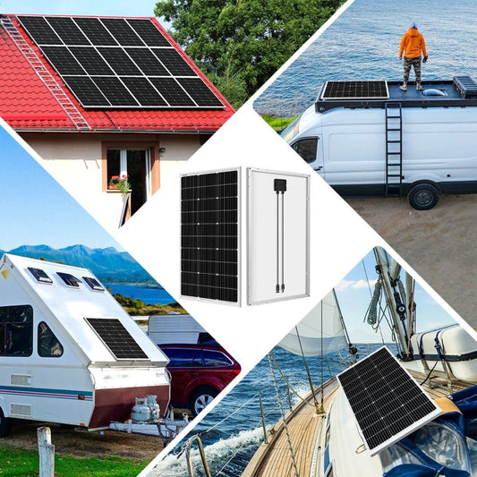 Dokio 200W Watt 12V Solar Panel Mono Kit Outdoor