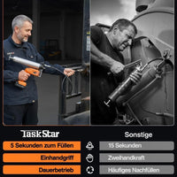 2in1 Akku Fettpresse Werkstattpresse Elektrisch Presse Werkstatt