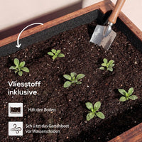 Hochbeet Holz Pflanzbeet Frühbeet Gartenbeet Blumenkasten