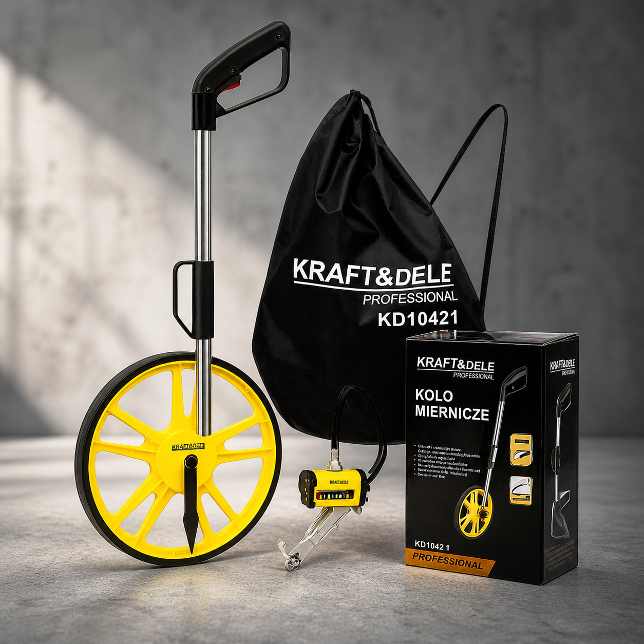 Messrad Distanzrad Wegstreckenmesser Vermessungsrad