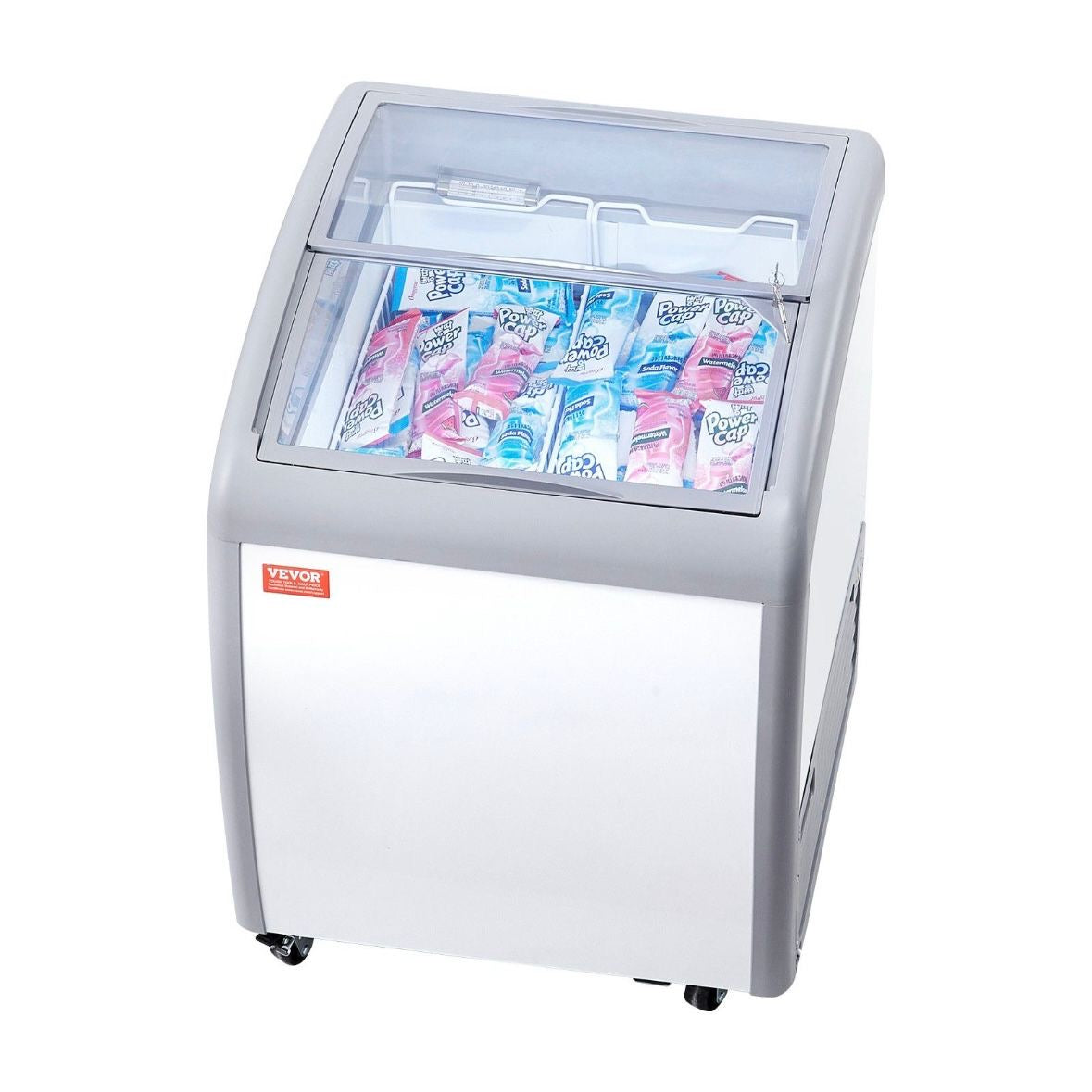 154L Kommerzielle Eisvitrine Gelato Gefrierschrank Eiscreme