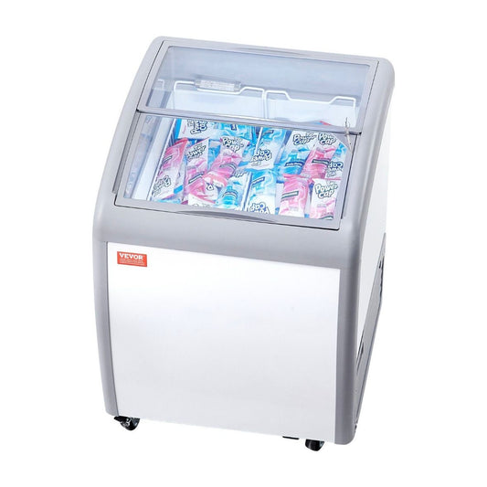 154L Kommerzielle Eisvitrine Gelato Gefrierschrank Eiscreme