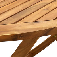 Klappbarer Gartentisch 160x85x75cm Holztisch Klapptisch