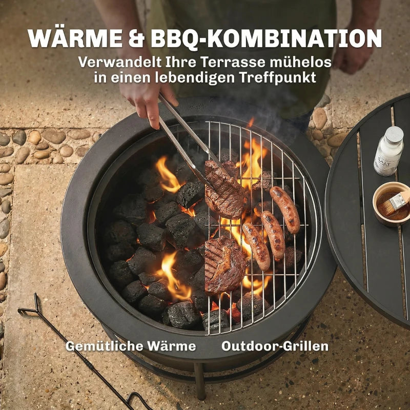 Feuerschale Feuerstelle Tisch Heizen Outdoor