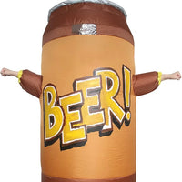 Halloween Aufblasbares Bier Kostüm Bierflasche Karneval Anzug