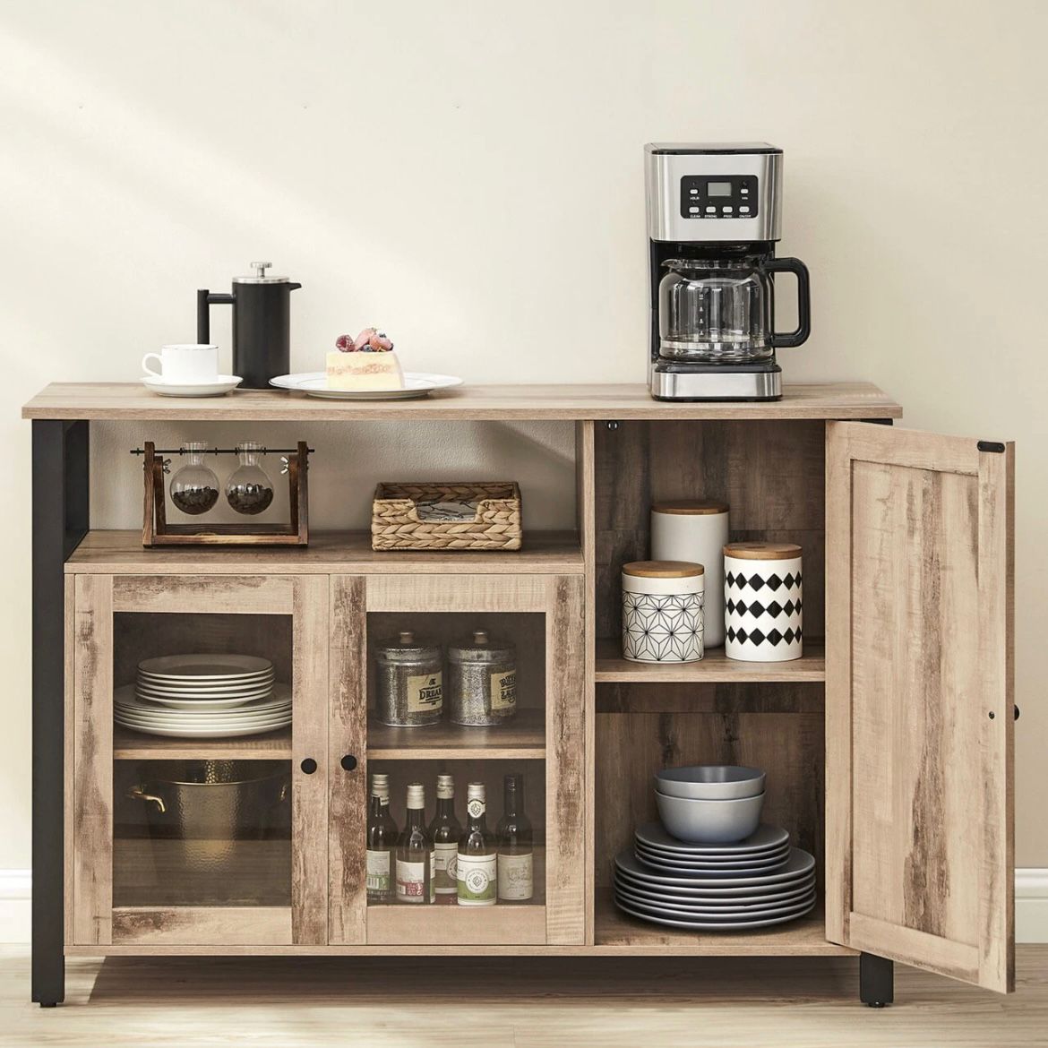 Sideboard Küchenschrank Aufbewahrungsschrank Küche Esszimmer