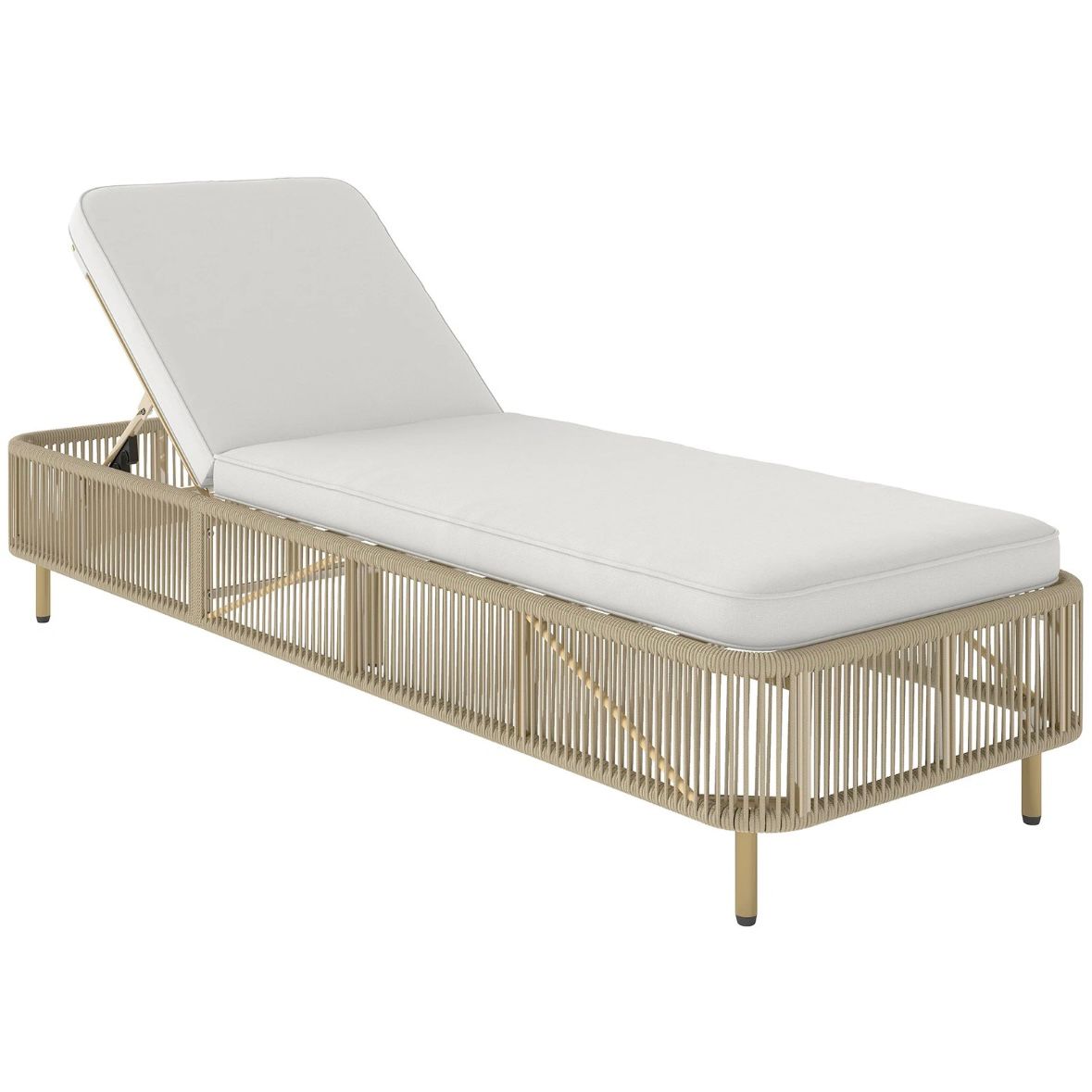 Poly Rattan Sonnenliege Gartenliege Auflage Sonnenliege Garten