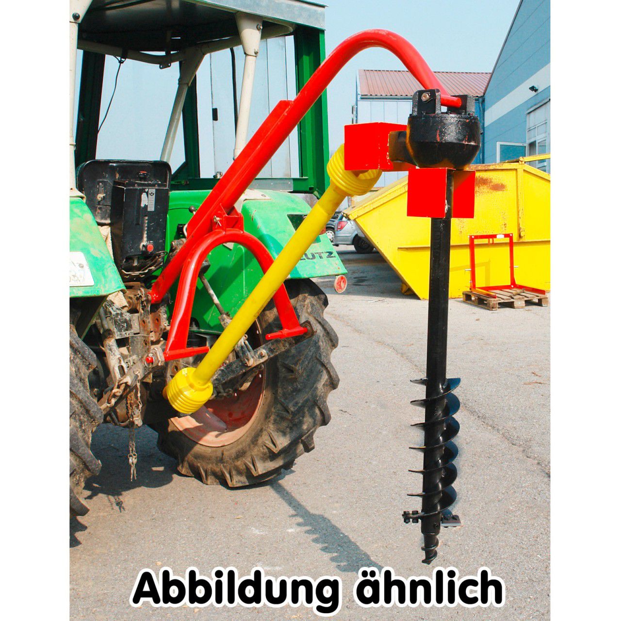 Zapfwellen Erdbohrer 150mm Erdlochbohrer Traktoren Kat 1