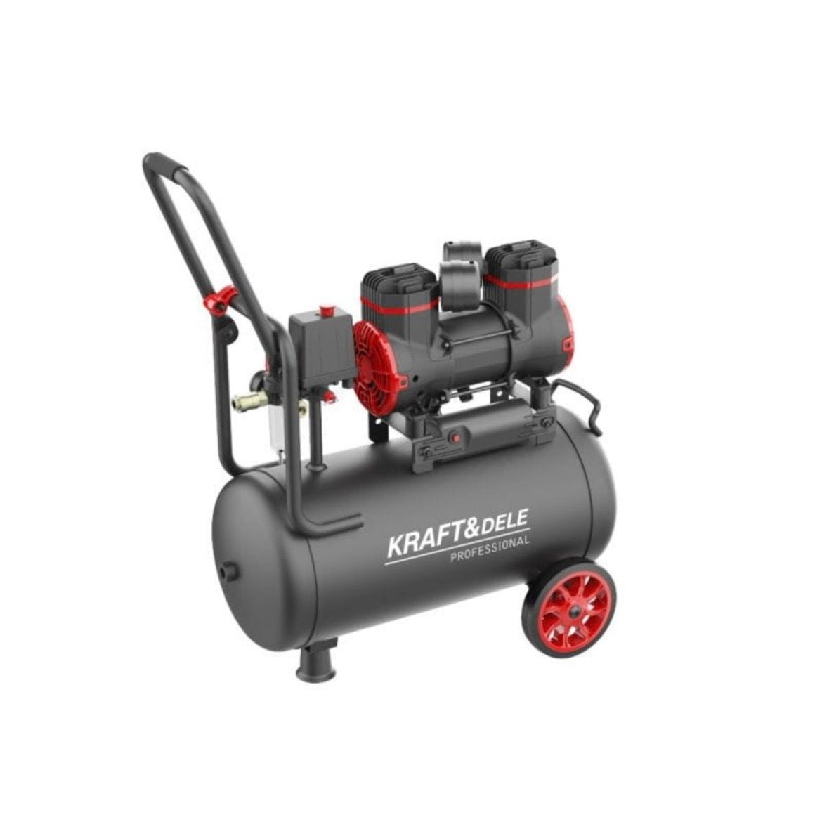 Industrieller Ölfreier 24L Kompressor Pumpen 230V Werkstatt
